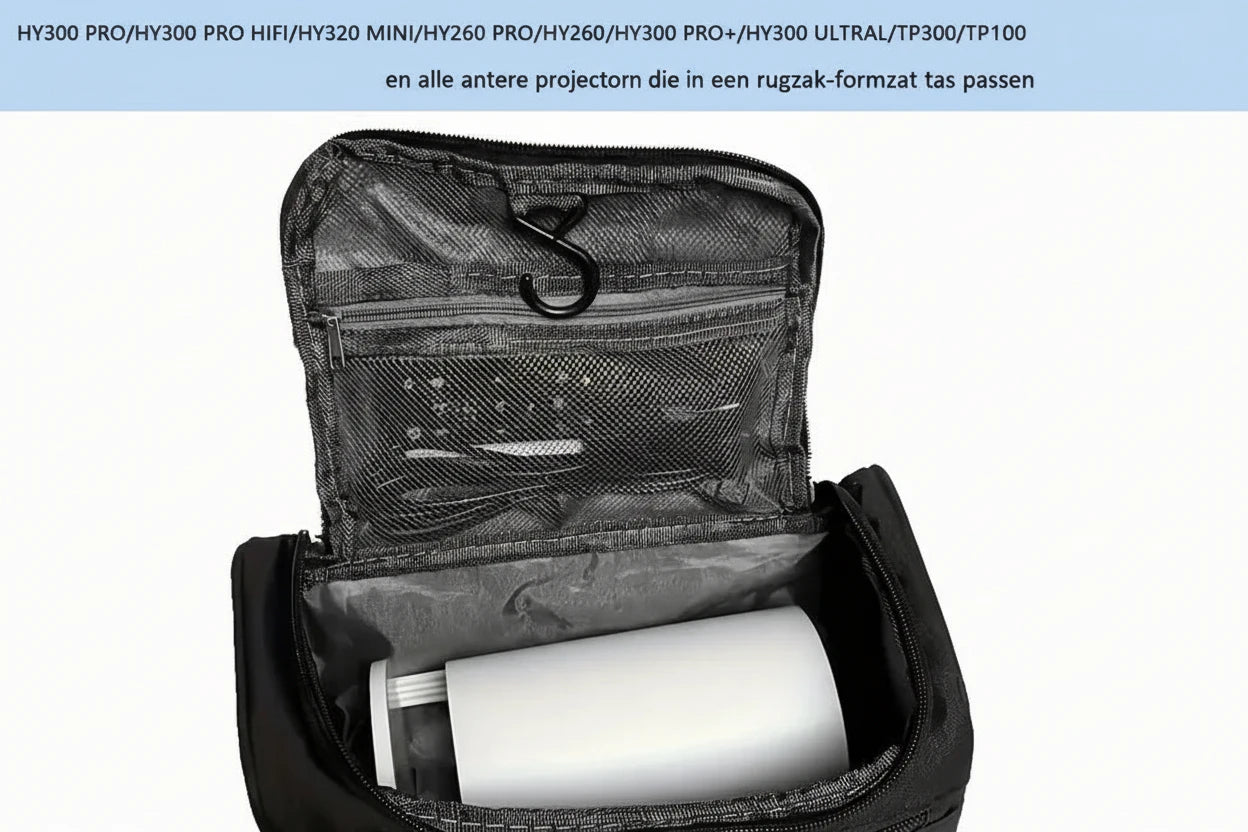 ZakBioscoop™ Pro Beschermtas – Schokbestendige Draagtas & Opbergcase