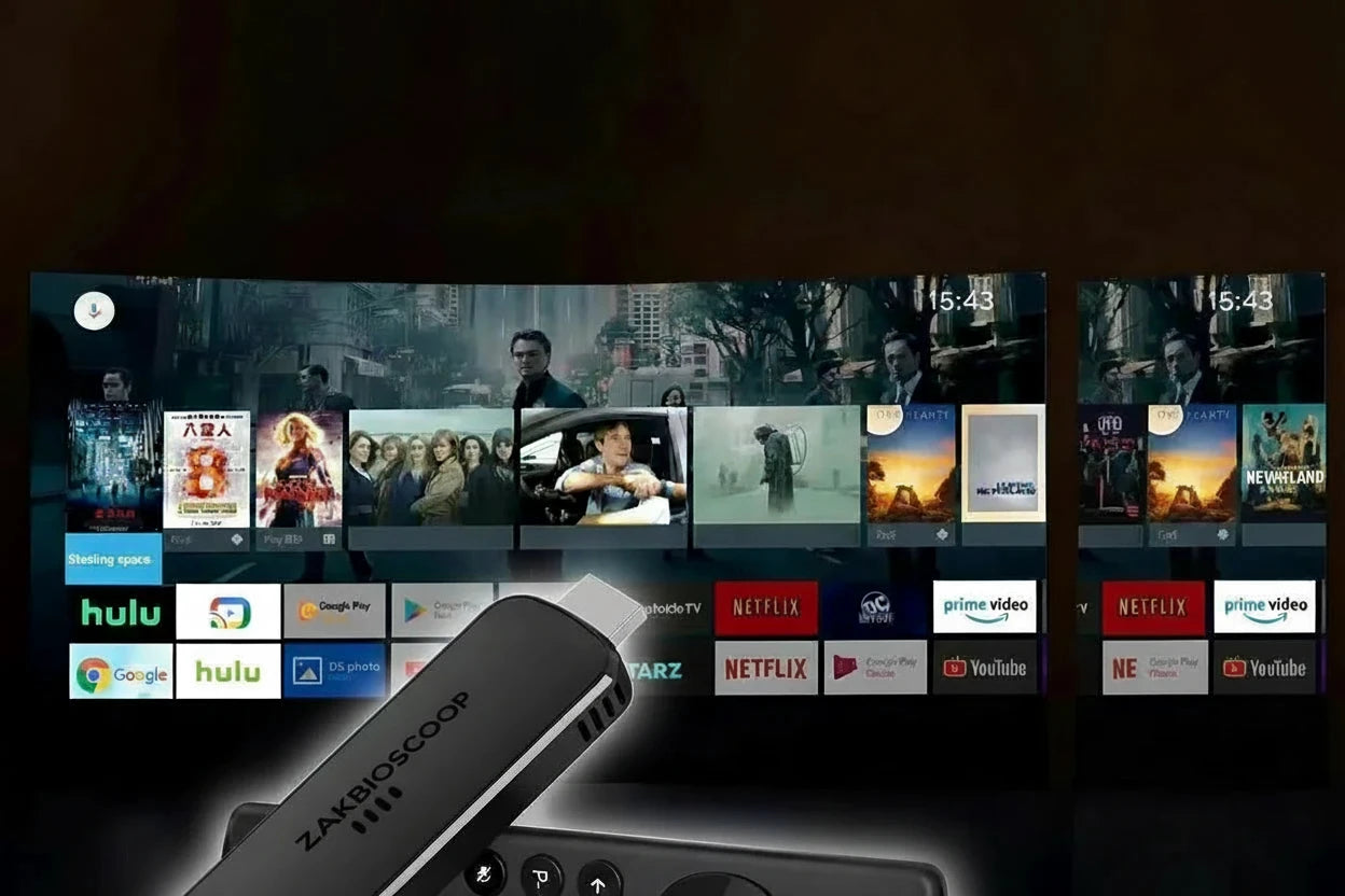 Zakbioscoop Smart 4K TV Stick - Maak van elke beamer een Smart TV