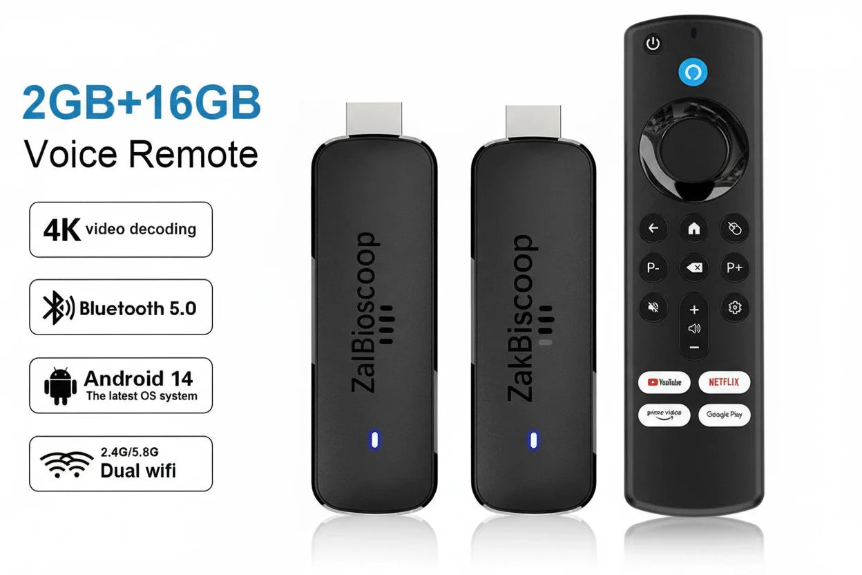 Zakbioscoop Smart 4K TV Stick - Maak van elke beamer een Smart TV